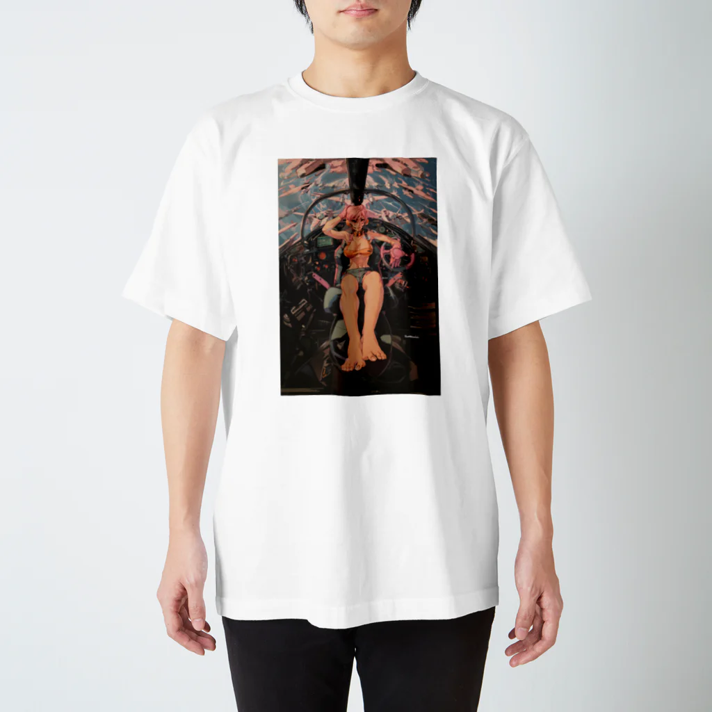 Shop of Picapixelsの篠崎 ナツキ スタンダードTシャツ