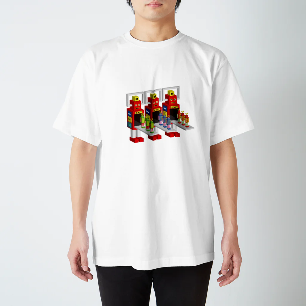 SHUJI OZAWAのSUPER ROBOT MAKERS Regular Fit T-Shirt