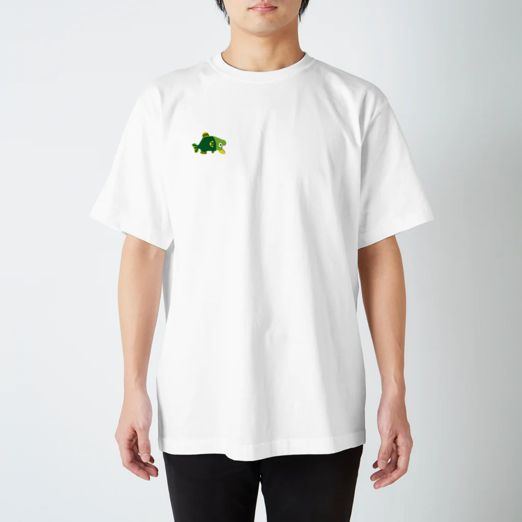 jiroshinのサーモン隊長 冒険だ！ スタンダードTシャツ