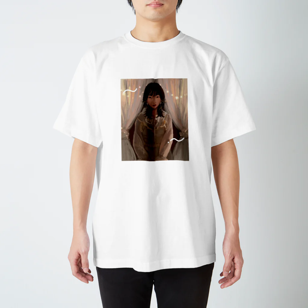 Na．のWOLF CUT GIRL Regular Fit T-Shirt