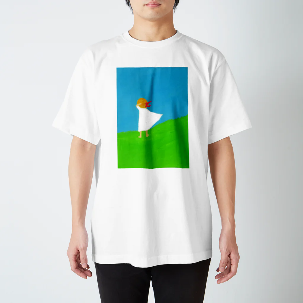 Ruesiii Fika(ﾙｰｼｰ ﾌｨｰｶ）の追い風が吹いてきた スタンダードTシャツ