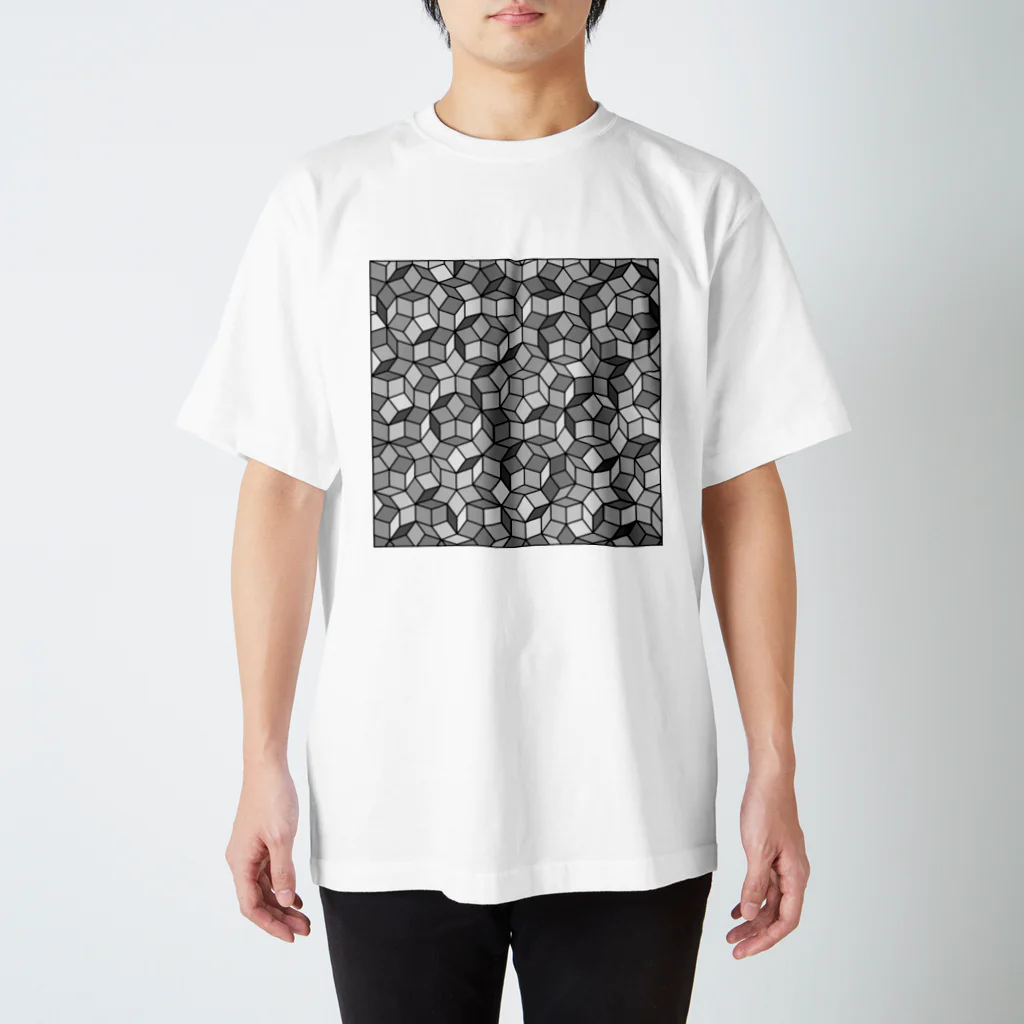 Miyanomae Manufacturingのペンローズモザイク Regular Fit T-Shirt