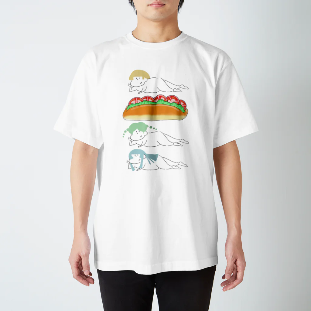 松田(みっこ)のマンとパン 티셔츠