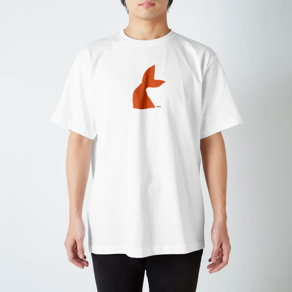 キイロイロのヒレ．橙 Regular Fit T-Shirt