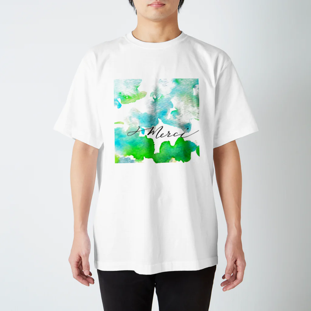 アクアリトゥンの新緑Merci スタンダードTシャツ