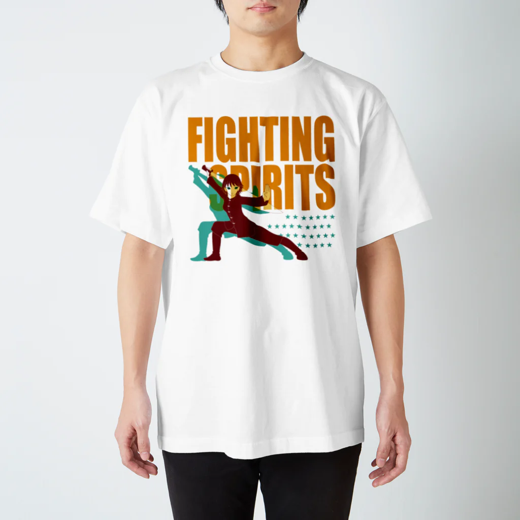 KOHAKUMARUの戦う少女～FIGHTING SPIRITS～ スタンダードTシャツ