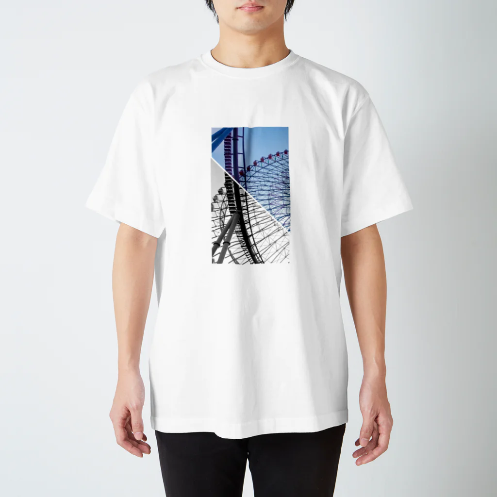 ぱせりのジェットコースターと観覧車 Regular Fit T-Shirt