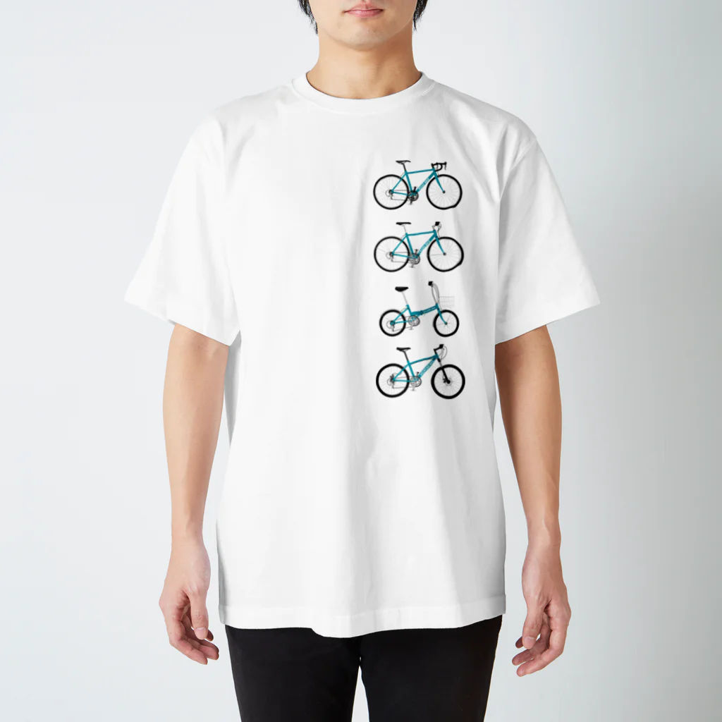 kimchinの自転車セット スタンダードTシャツ