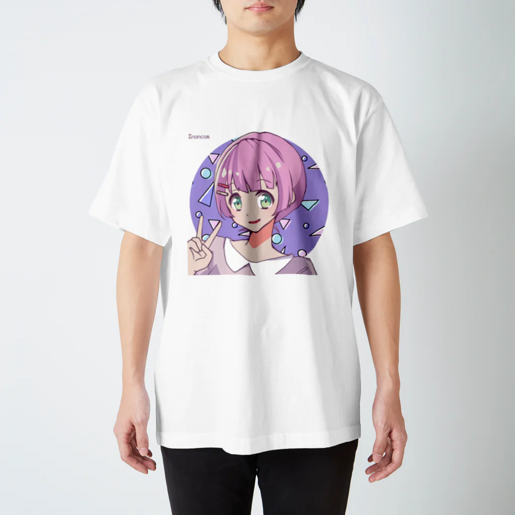 ラベンダーＬＯＶＥのののちゃん スタンダードTシャツ