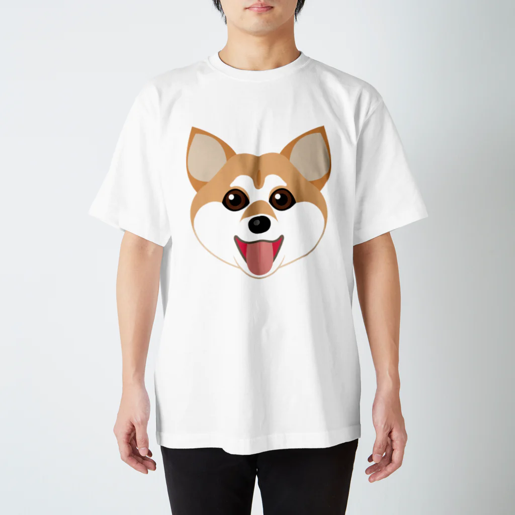 kimchinのかわいい柴犬 スタンダードTシャツ