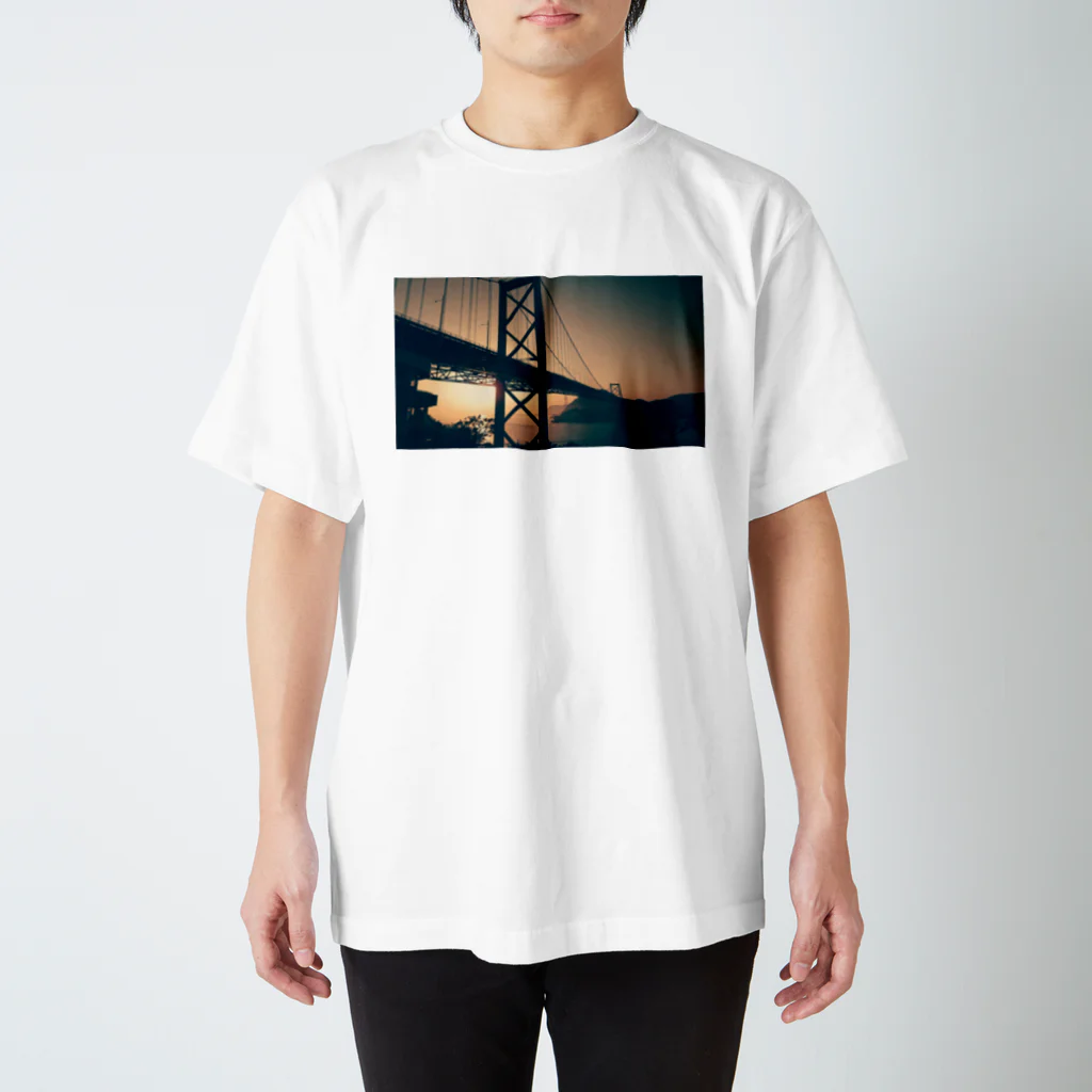 uki74のASAHItoHASHI スタンダードTシャツ