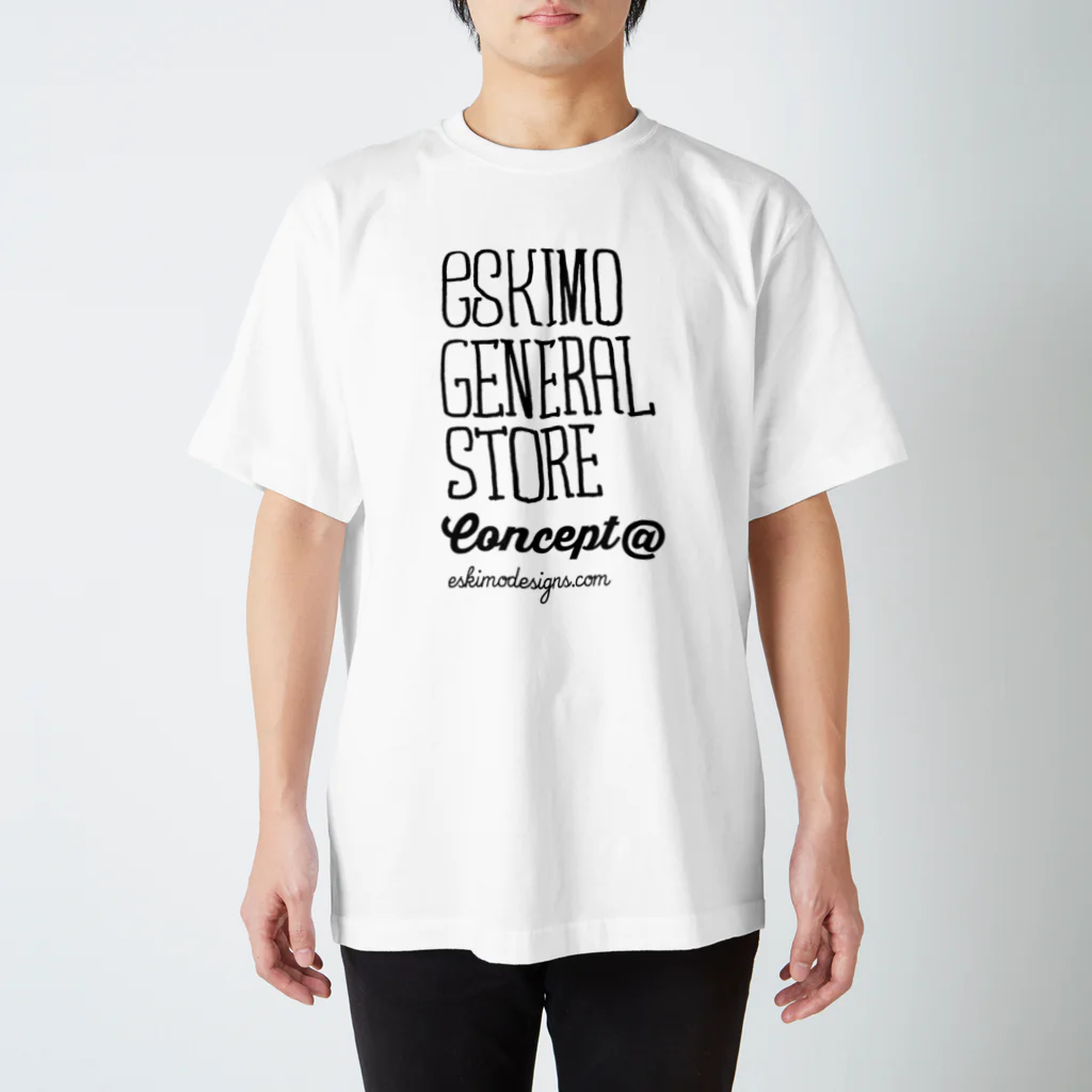 eskimoのegsc@ロゴTシャツ スタンダードTシャツ