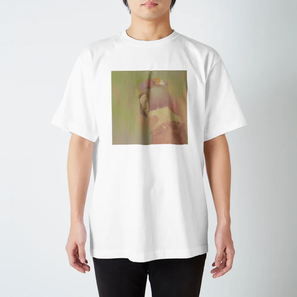 焼きマシュマロのflower Regular Fit T-Shirt