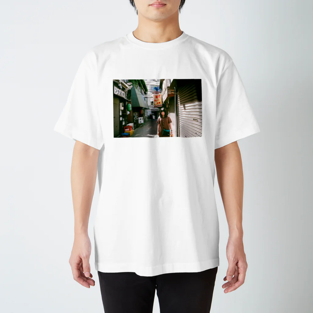 qqq shopのhiru sankaku chitai スタンダードTシャツ