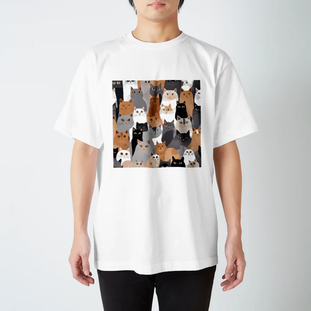 猫の集会の猫の集会 Regular Fit T-Shirt