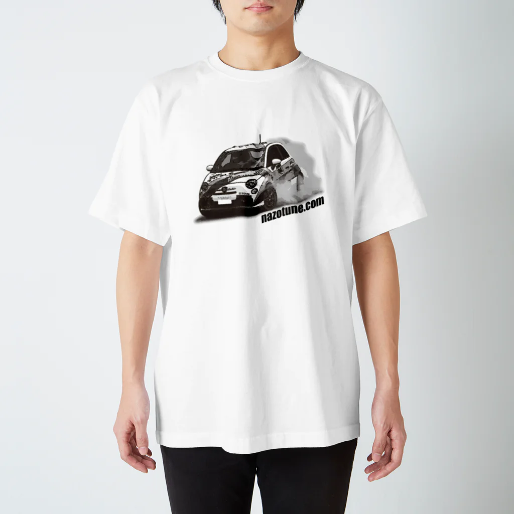 SPEEDSHOP NAZOtuneのたたかうアバルトくん　Ｔシャツ スタンダードTシャツ