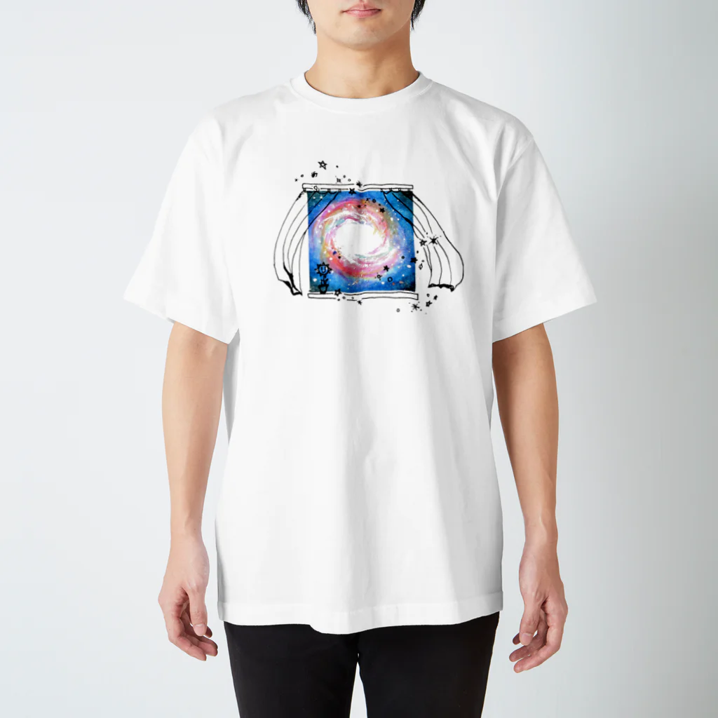 アトリエ･グリッターの宇宙の窓　その2 スタンダードTシャツ