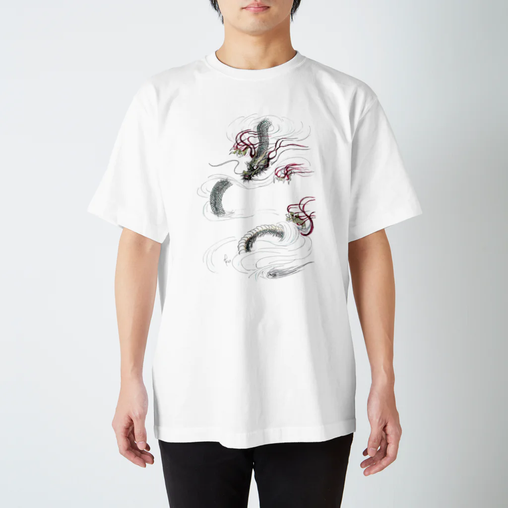 AnomaliA-Nachiの和風ドラゴン　Japanese Dragon Regular Fit T-Shirt