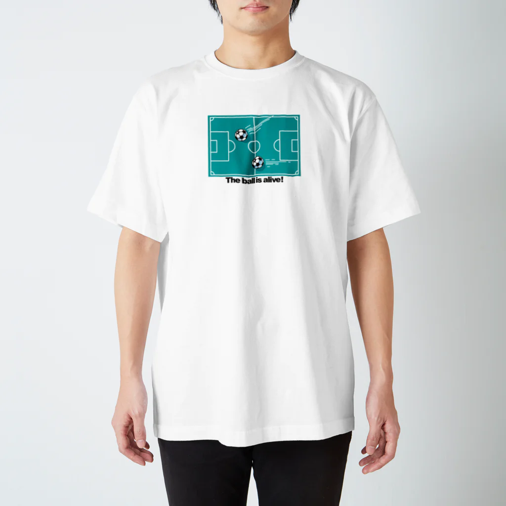 川野隆司のTHE BALL IS ALIVE! スタンダードTシャツ