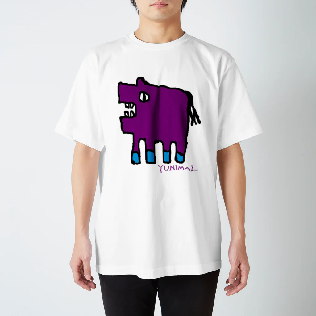 yunimalのカバ スタンダードTシャツ