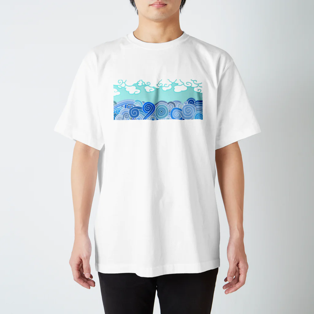 Mitsuhoのうみとそら Regular Fit T-Shirt