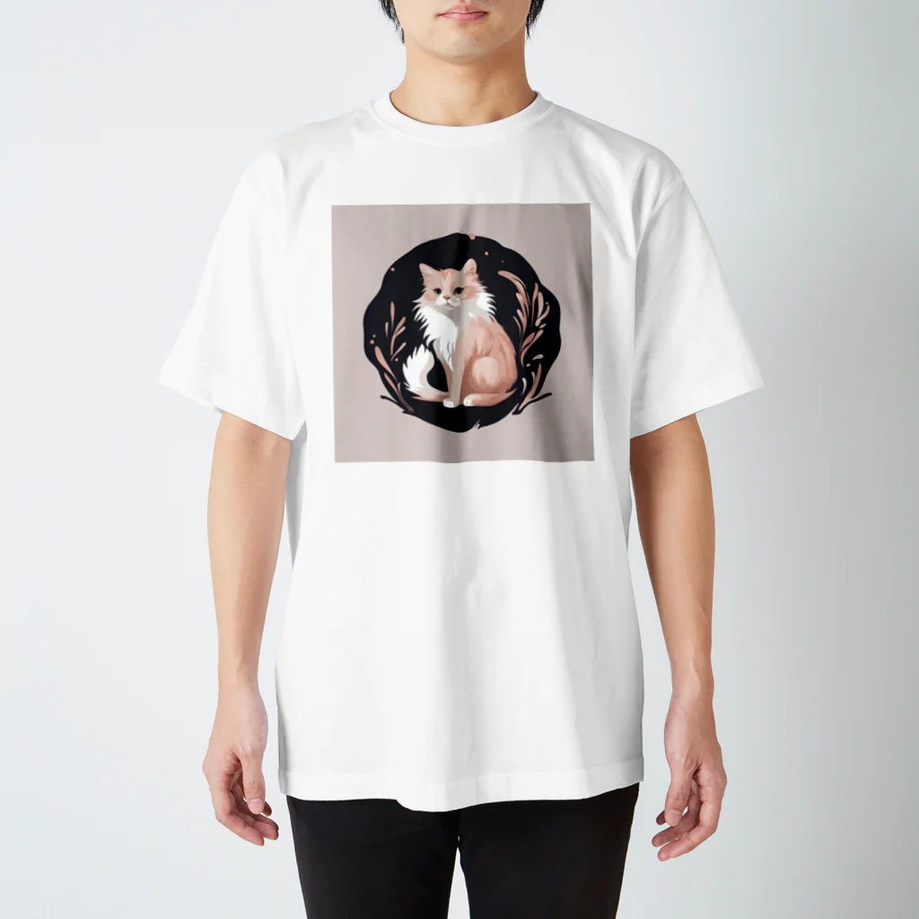 Micoの吾輩は猫好きである。 Regular Fit T-Shirt