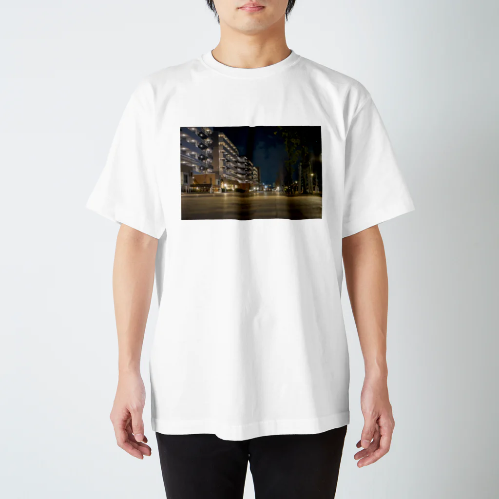 the day beforeのcity×night sky スタンダードTシャツ