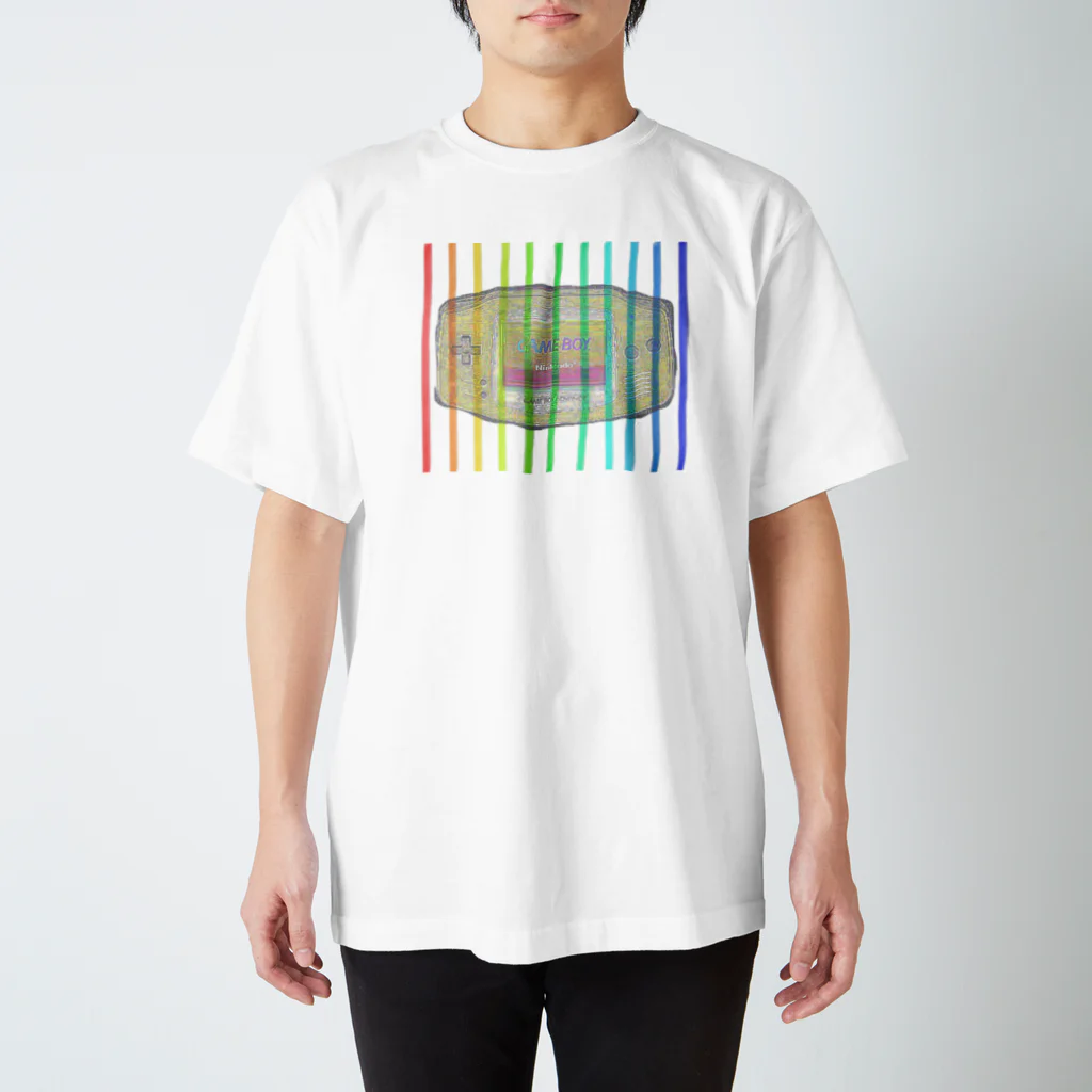 caloriematesのカラフルGame Boy スタンダードTシャツ