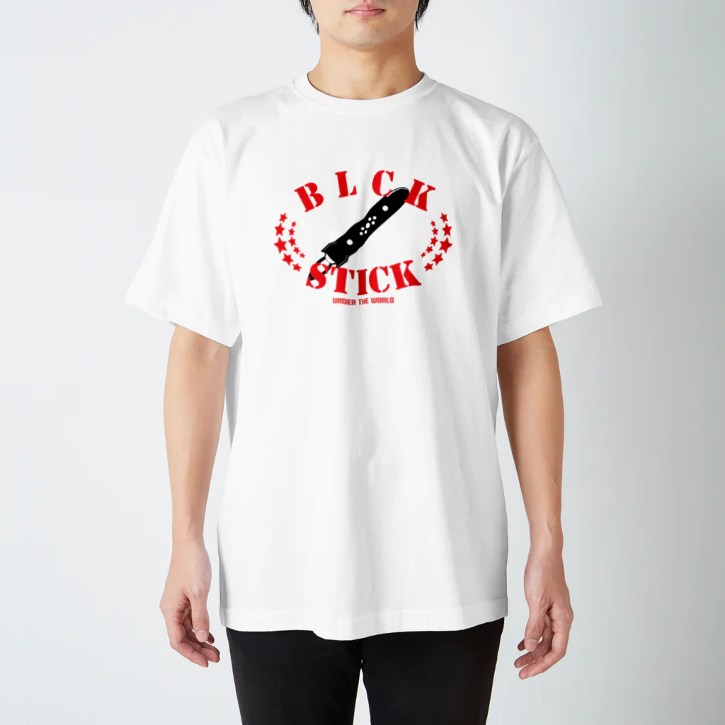 だてまき麻雀商店のBLACKSTICK（R） Regular Fit T-Shirt