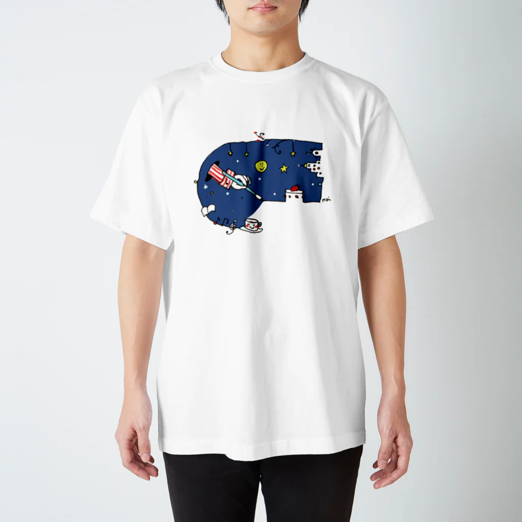 イザワメイのオンラインショップの夜空くん スタンダードTシャツ