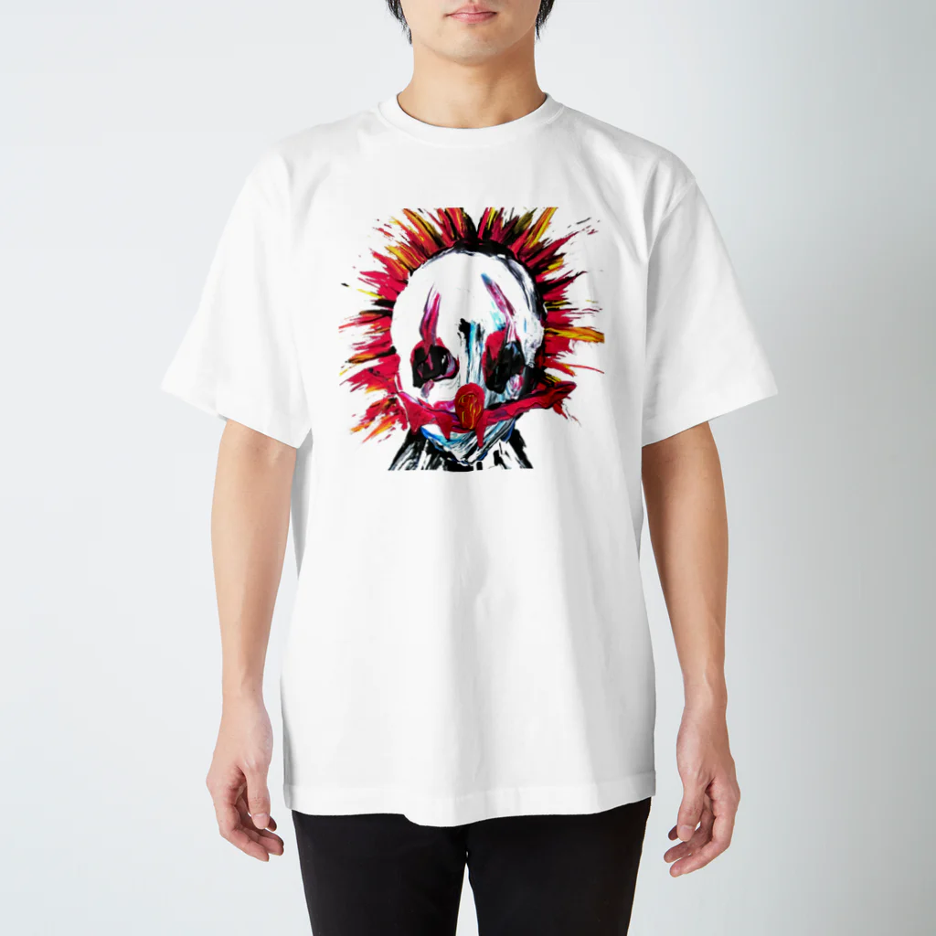 tonerinohitoのMｒ.CLOWN スタンダードTシャツ