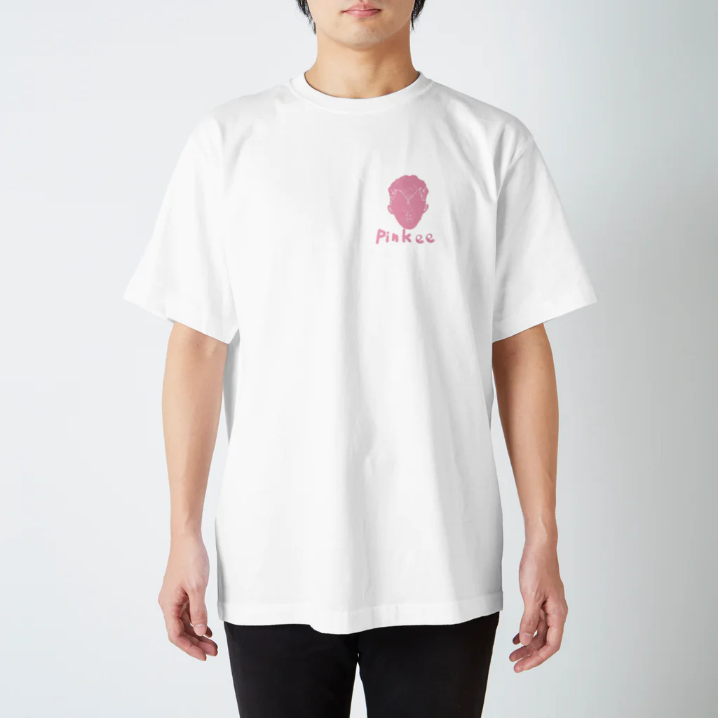 初恋タローの初恋タローデザインpinkee スタンダードTシャツ