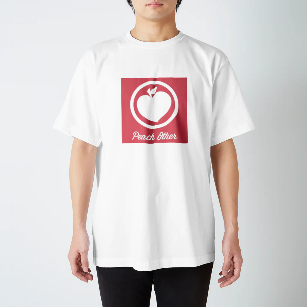 Peach OtherのPeach Other Logo スタンダードTシャツ