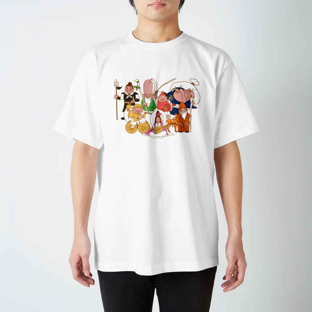 SINOBIの七福神 スタンダードTシャツ