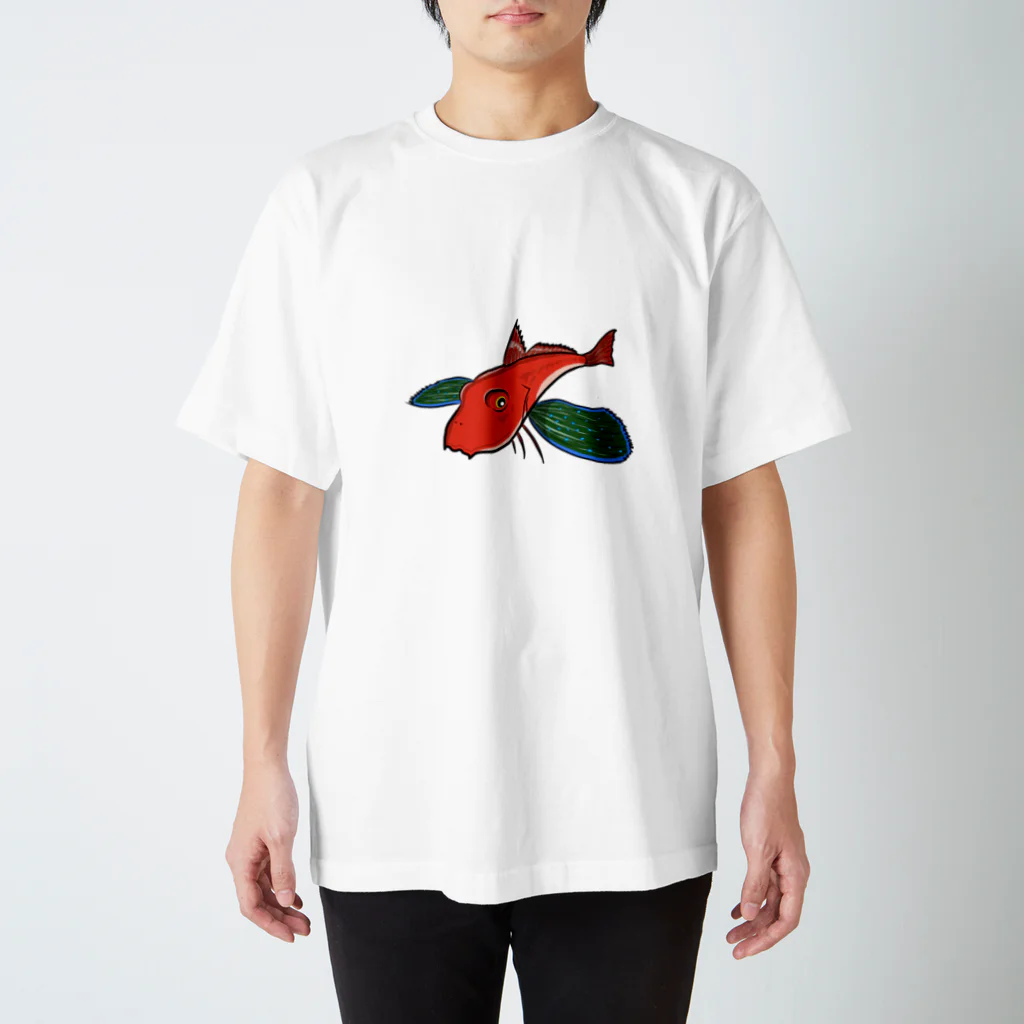 a1 factoryの空飛ぶホウボウ Regular Fit T-Shirt