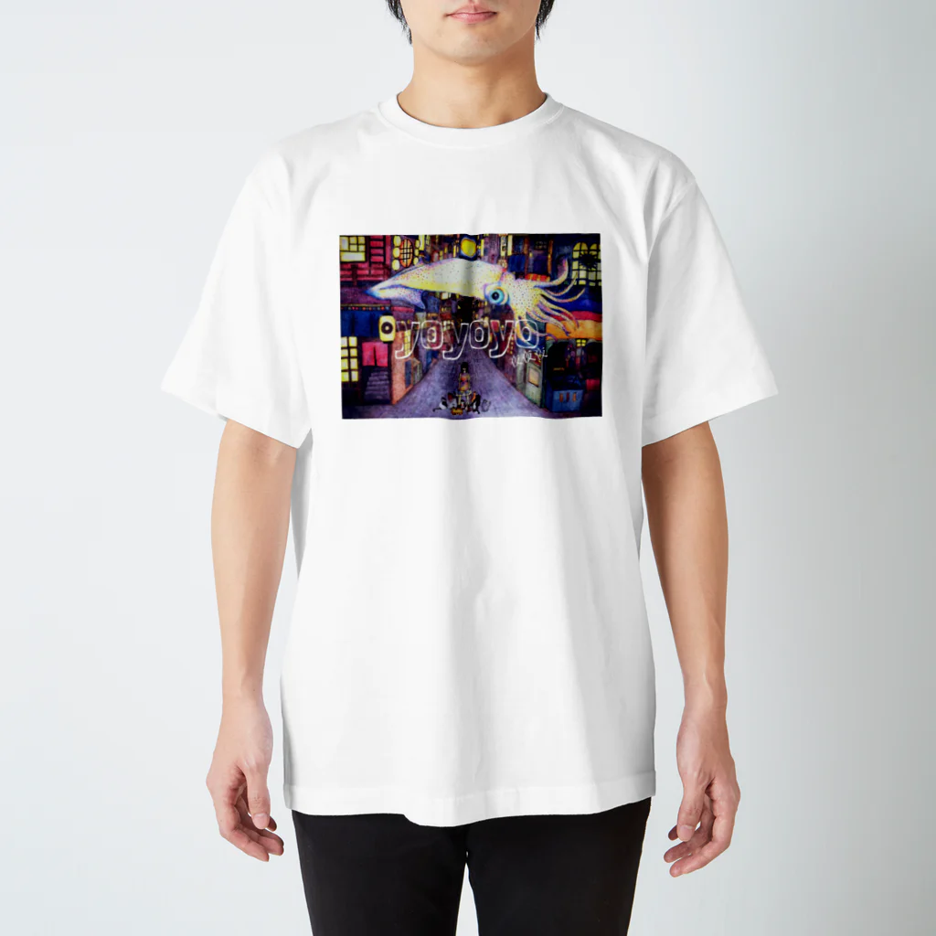 みつめの夜夜夜 Regular Fit T-Shirt