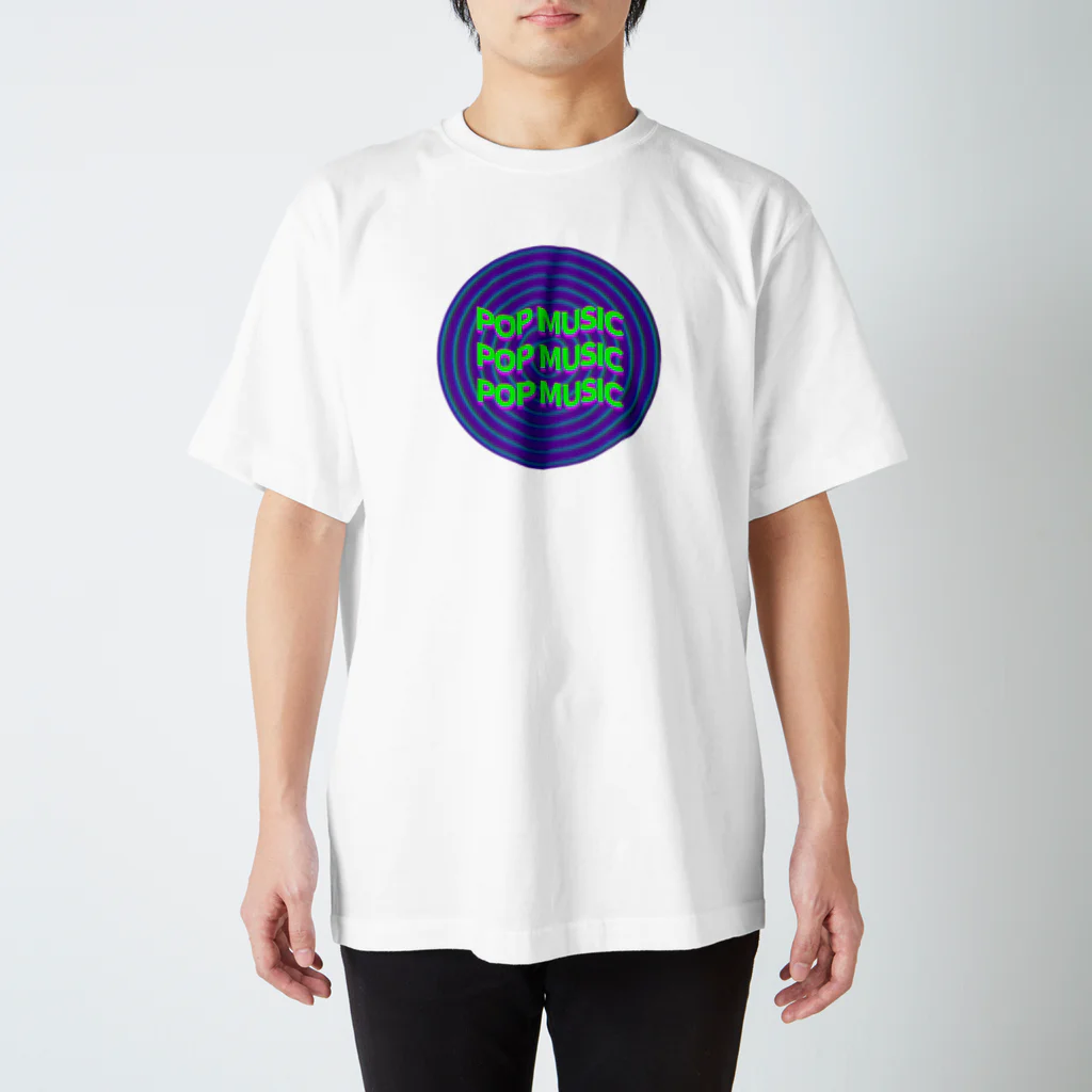 コ八ルのPOP MUSIC Regular Fit T-Shirt