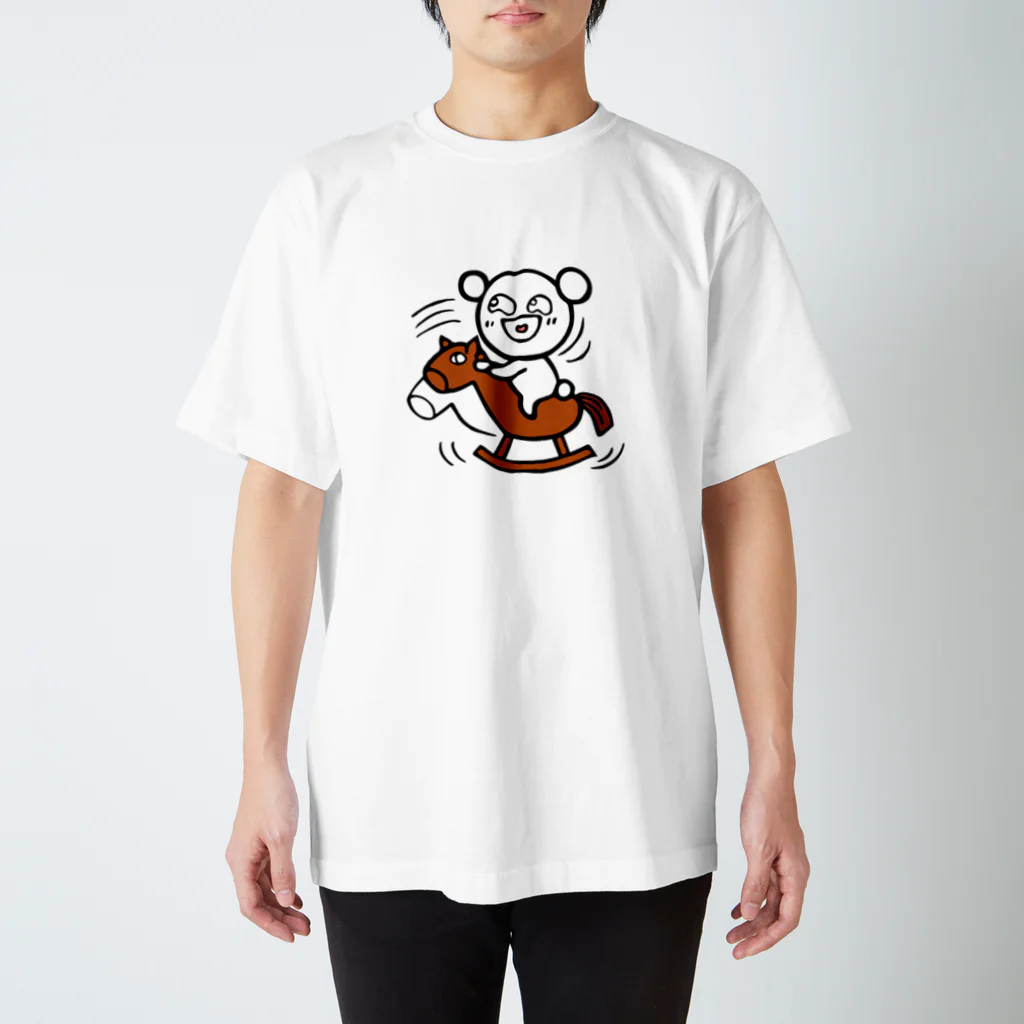 まるまゆのベア田くん Regular Fit T-Shirt