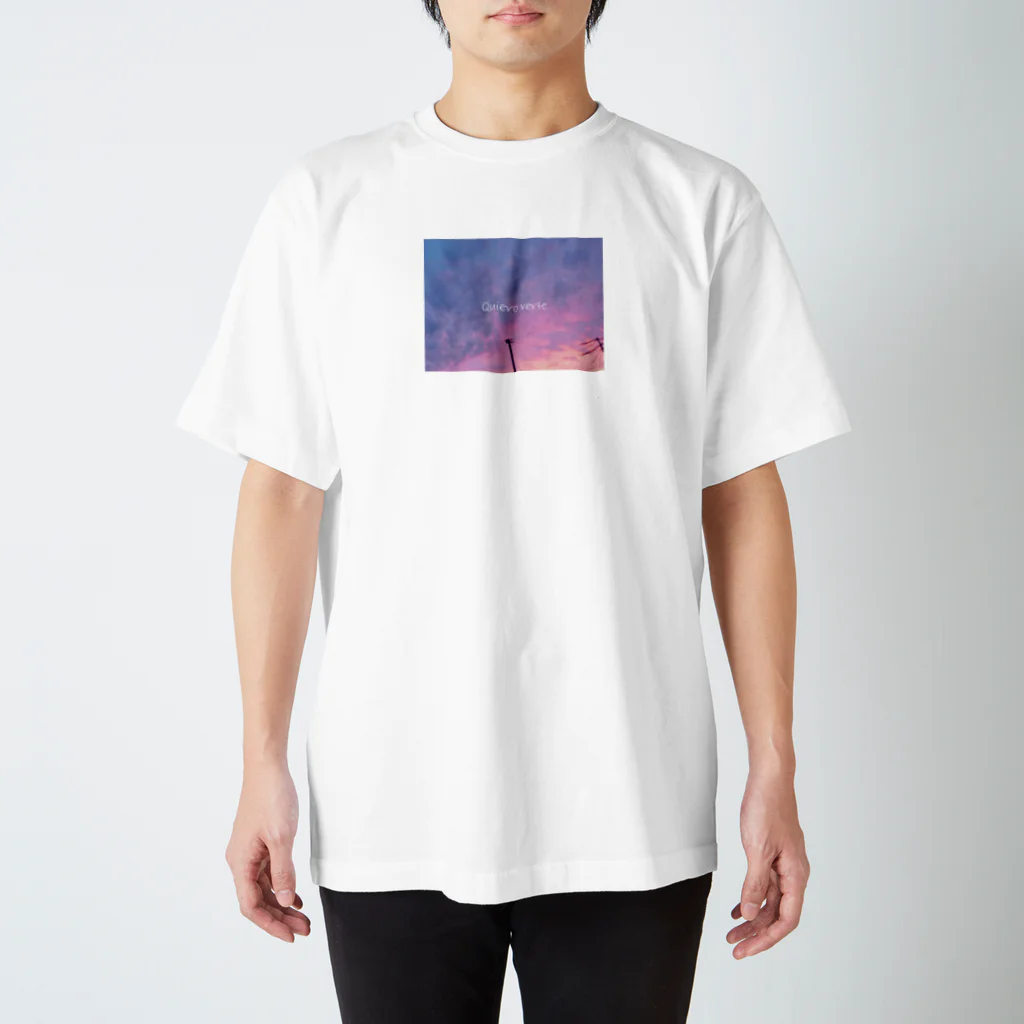 AKAHANeのQuiero verte photoT-shirt  空 スタンダードTシャツ