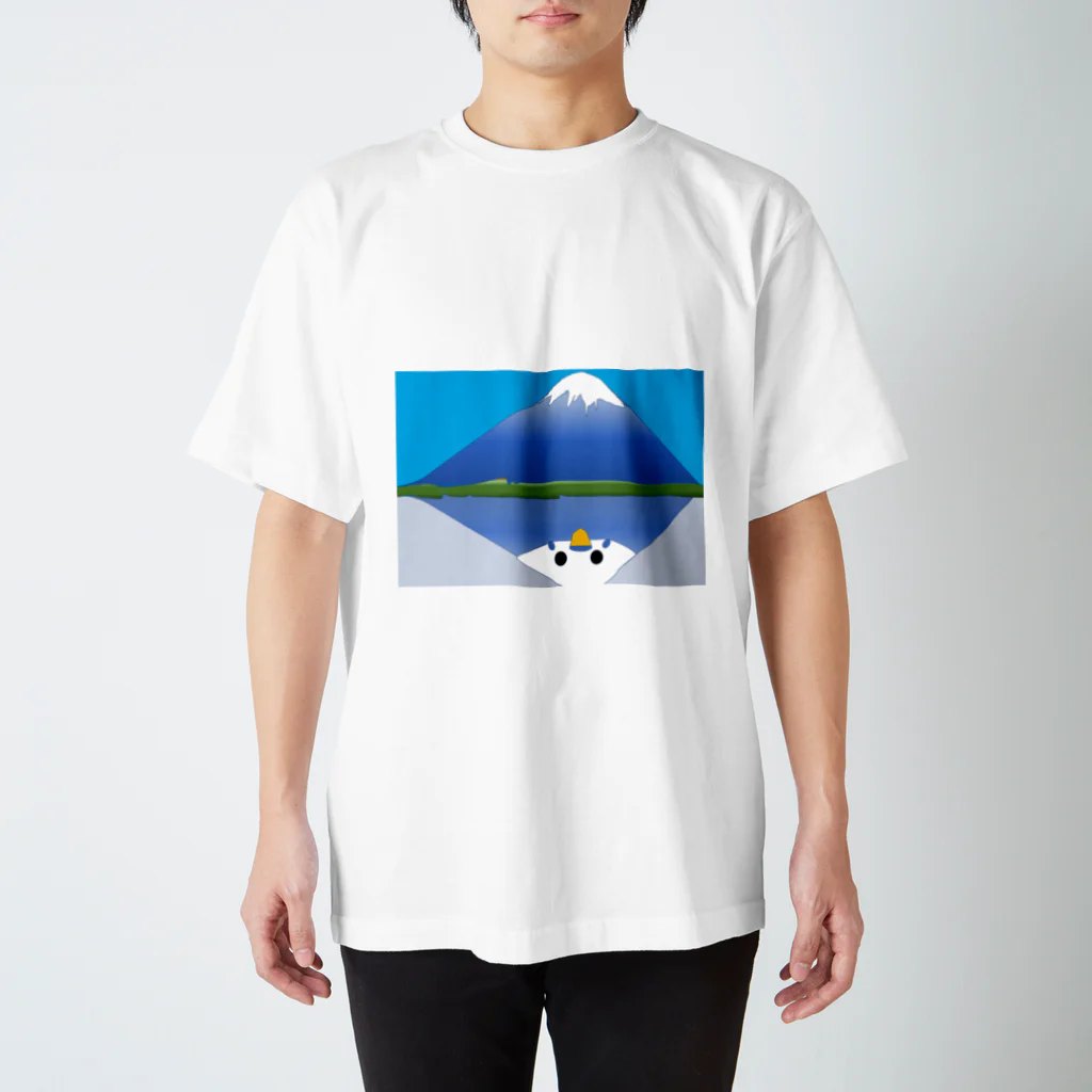 まいまいのあおいふじ スタンダードTシャツ