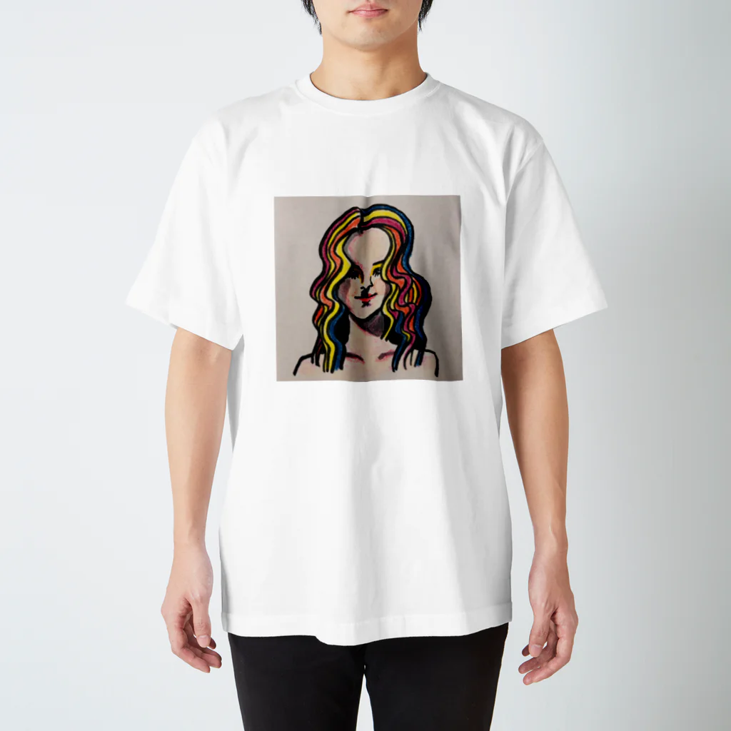 ferjaのカラのフルな女の子 Regular Fit T-Shirt