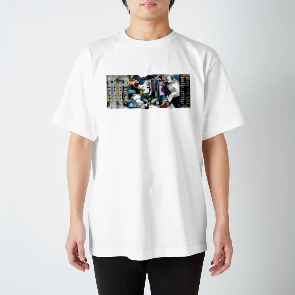 イワサキ宇宙有機工業の[キズコラボ]Expanding  Regular Fit T-Shirt