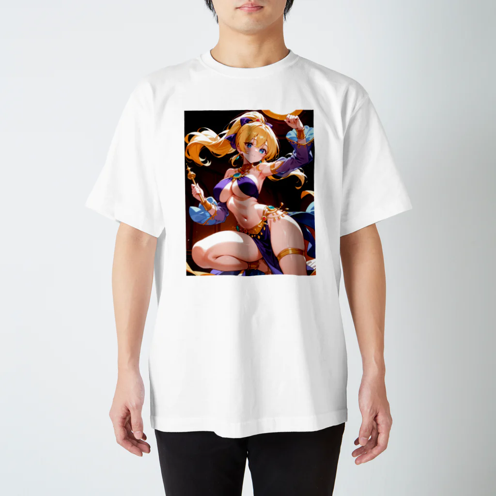 REALIVE(リアライブ)🎁公式の紫の踊り子タレイア 二次元タレイアシリーズNo.2 4-2-250204 Regular Fit T-Shirt