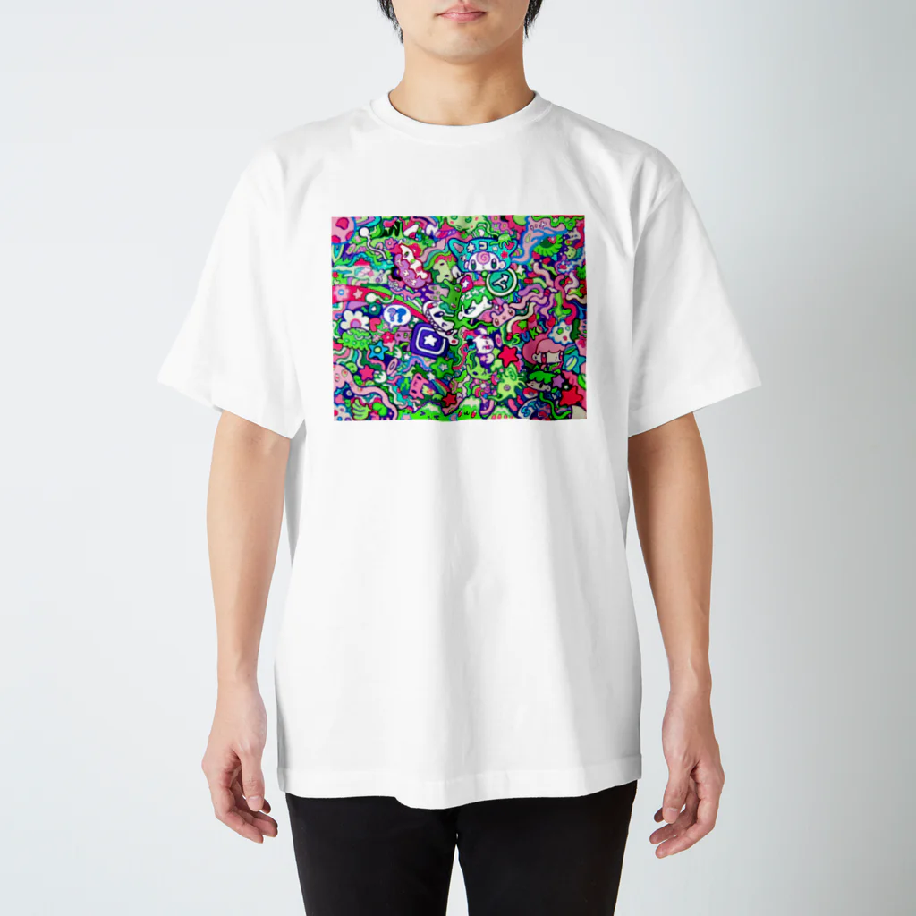 ぷこりしょっぷのHARU Regular Fit T-Shirt