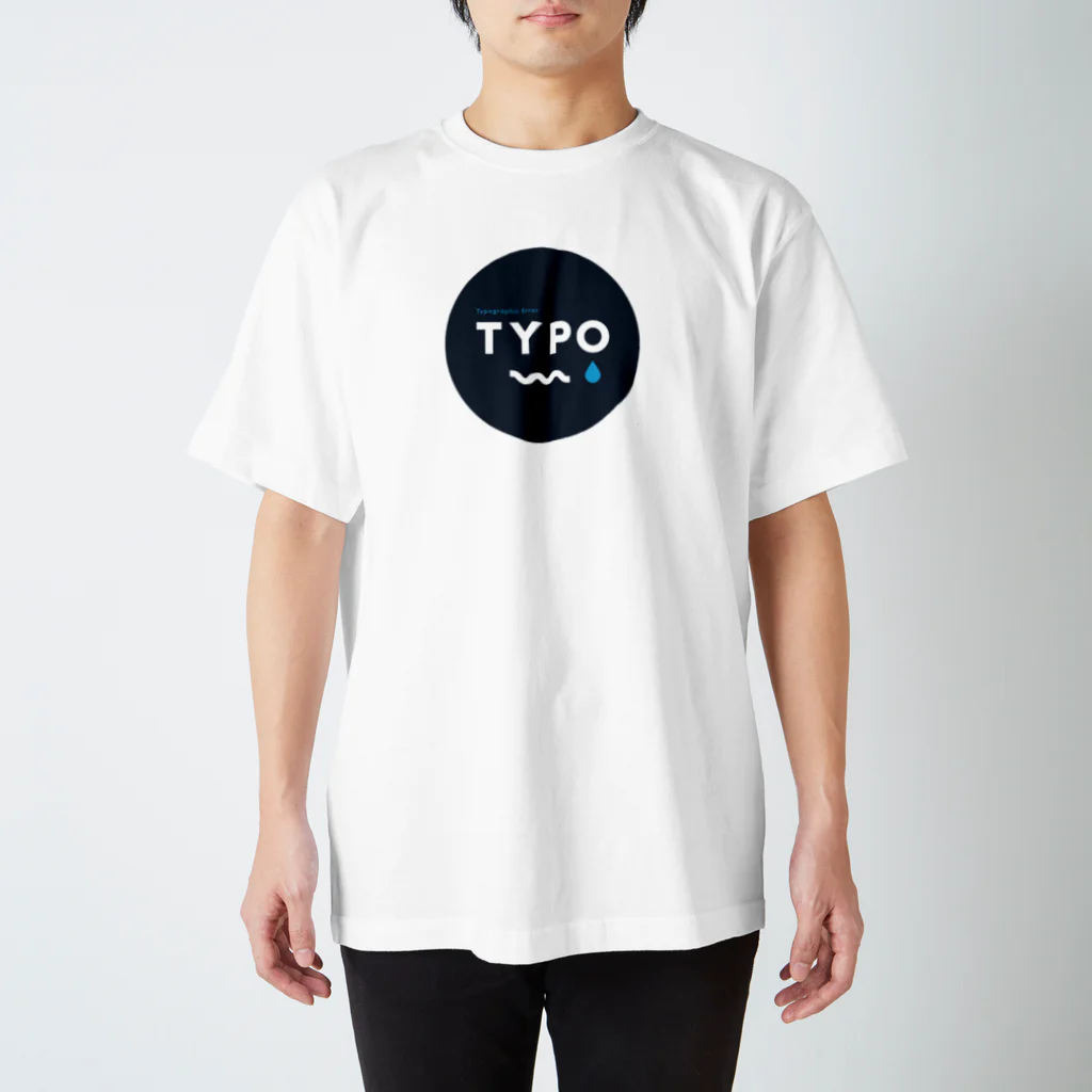 Naoki KanazawaのTYPO CIRCLE スタンダードTシャツ