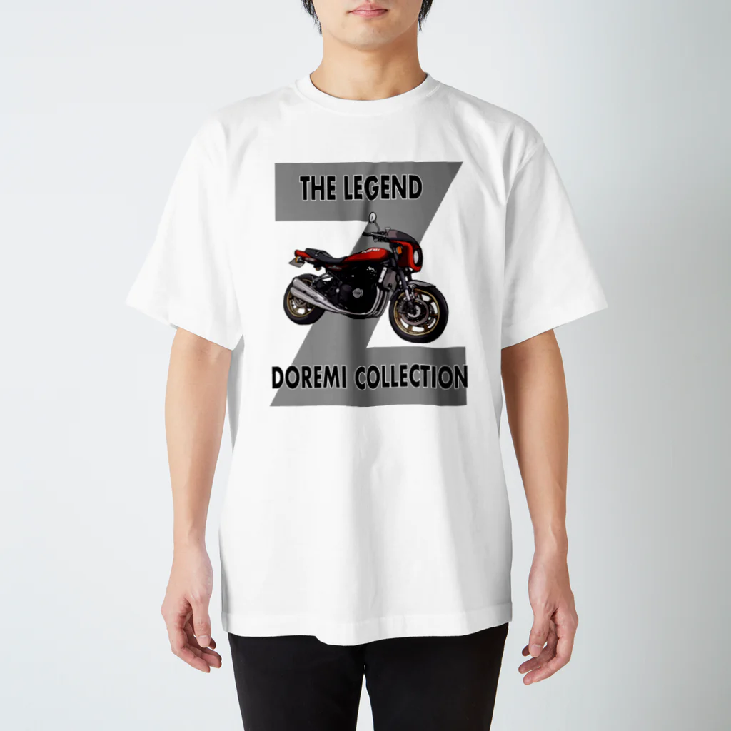 Yoctosec.DesignのDoremi 900RS Red スタンダードTシャツ