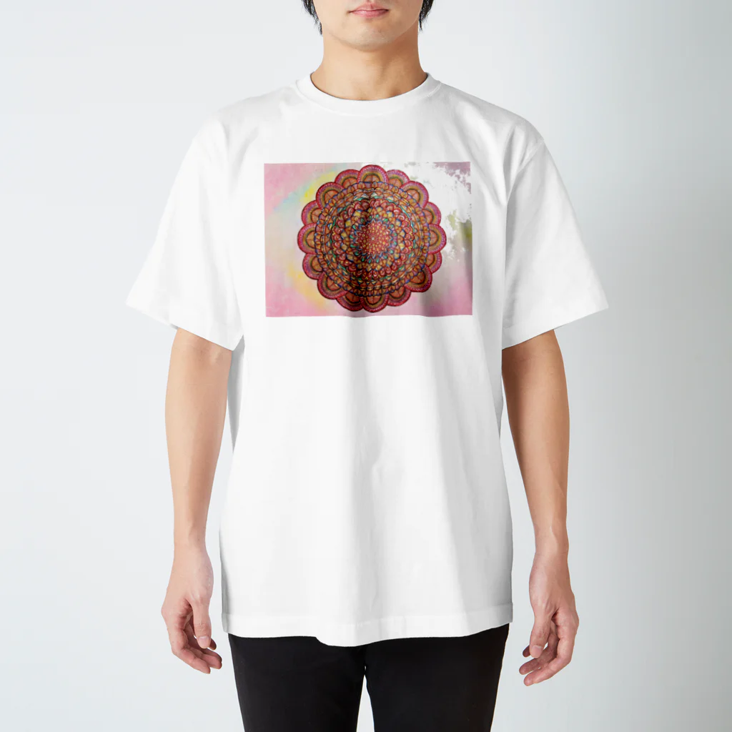 宇宙と繋がるcosmo☆art のFlower～花咲く Regular Fit T-Shirt