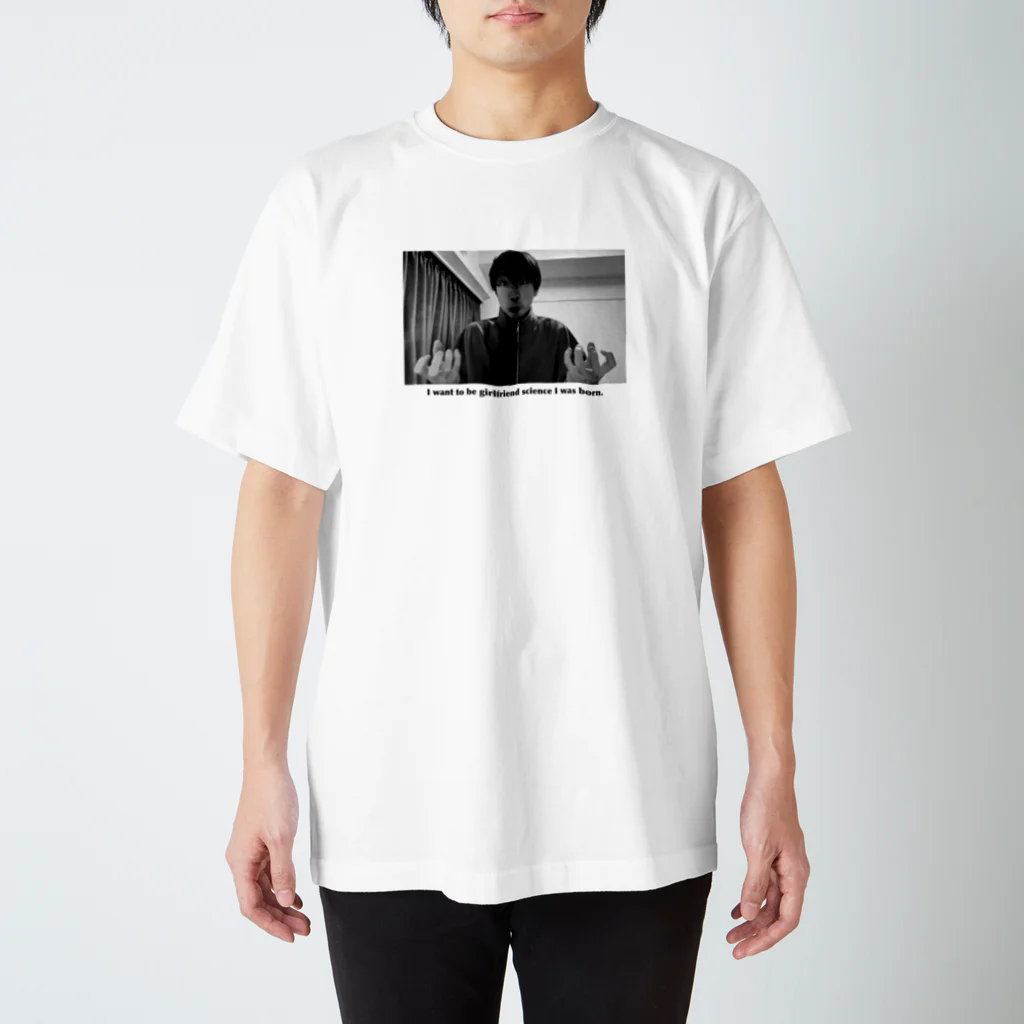マッチング馬場ショップの【彼女欲す】馬場T 半袖 Regular Fit T-Shirt