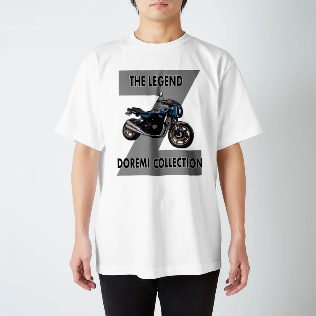 Yoctosec.DesignのDoremi 900RS Blue スタンダードTシャツ