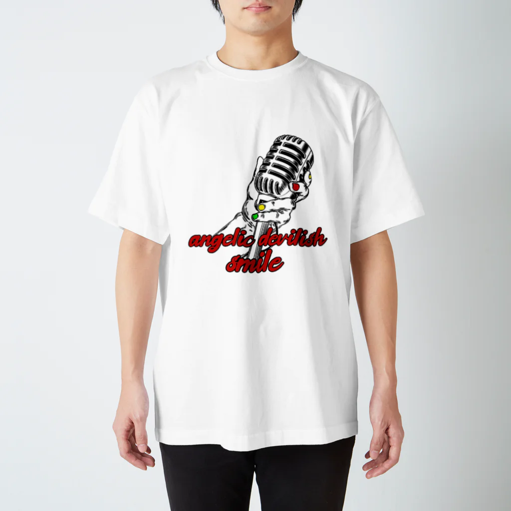 豆ナッツJAPAN。の豆レゲェTシャツ～angelic devilish smile～ Regular Fit T-Shirt